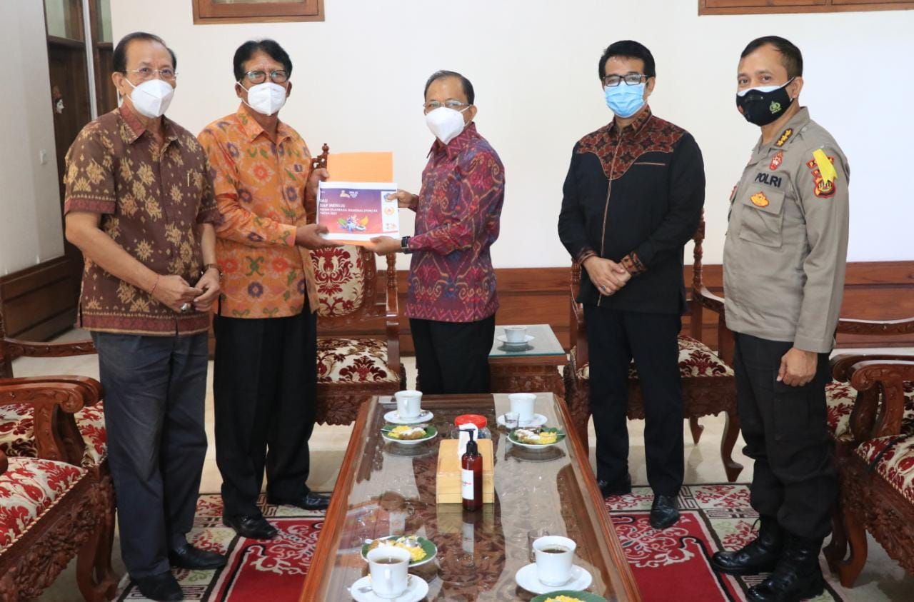 podiumnews.com-Gubernur Bali Harap Target 30 Emas di PON XX Papua Bisa Tercapai